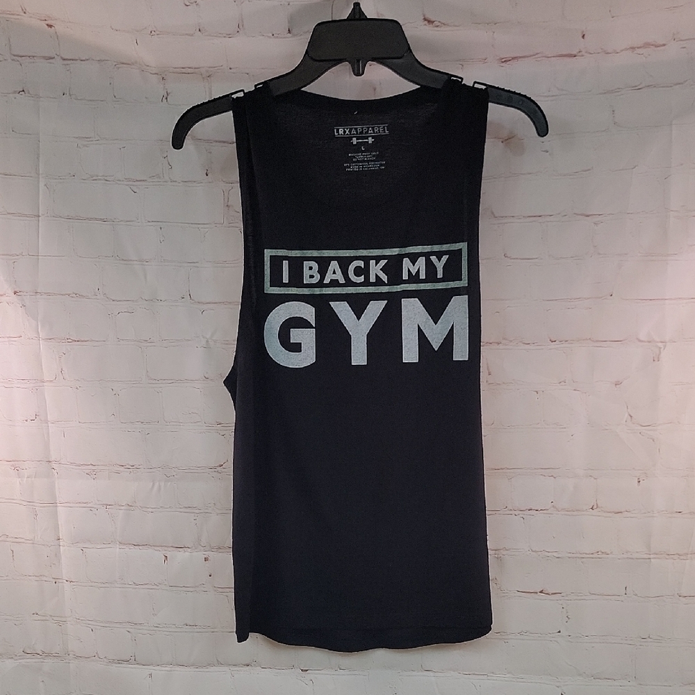 Black Gym Tank Top